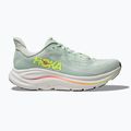 Scarpe da corsa da donna HOKA Clifton 10 sea glass/neon flame 3