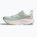 Scarpe da corsa da donna HOKA Clifton 10 sea glass/neon flame 4