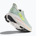 Scarpe da corsa da donna HOKA Clifton 10 sea glass/neon flame 5