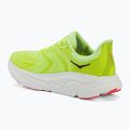 Scarpe da corsa uomo HOKA Arahi 8 neon yuzu/neon flame 3