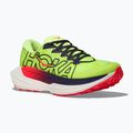 Scarpe da corsa uomo HOKA Rocket X Trail neon Yuzu/neon flame