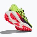 Scarpe da corsa uomo HOKA Rocket X Trail neon Yuzu/neon flame 5