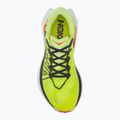 Scarpe da corsa uomo HOKA Rocket X Trail neon Yuzu/neon flame 5