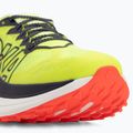 Scarpe da corsa donna HOKA Rocket X Trail neon yuzu/neon flame 7