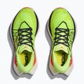 Scarpe da corsa donna HOKA Rocket X Trail neon yuzu/neon flame 7