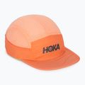 Cappellino con visiera HOKA Trail Race neon cantaloupe
