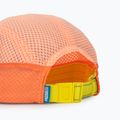 Cappellino con visiera HOKA Trail Race neon cantaloupe 4
