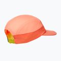 Cappellino con visiera HOKA Trail Race neon cantaloupe 3