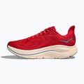 Scarpe da corsa uomo Hoka Clifton 10 vermillion/varsity navy 3