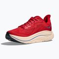 Scarpe da corsa uomo Hoka Clifton 10 vermillion/varsity navy 4