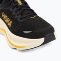 Scarpe da corsa uomo Hoka Bondi 9 carbon black/yellow gold 7