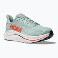 Scarpe da corsa da uomo HOKA Clifton 10 sage/neon flame
