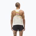 Maglietta da running da uomo HOKA Race Day Singlet alabaster flare 3