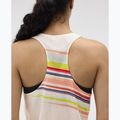 Maglietta da running da donna HOKA Race Day Singlet alabaster flare 5