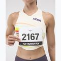 Top sportivo HOKA Race Day Crop alabaster flare 9
