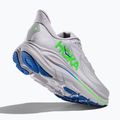 Scarpe da corsa da uomo HOKA Clifton 10 Wide ash grey/neon green 5