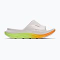 Ciabatte HOKA Ora Recovery Slide 3 white/neon yuzu 2