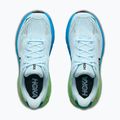 Scarpe da corsa donna HOKA Challenger 8 Wide glimmering blue/tart apple 5