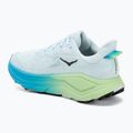 Scarpe da corsa donna HOKA Challenger 8 Wide glimmering blue/tart apple 3