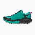 Scarpe da corsa donna HOKA Mafate 5 black/electric aqua 3