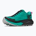 Scarpe da corsa donna HOKA Mafate 5 black/electric aqua 4