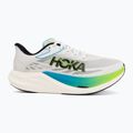 Scarpe da corsa HOKA Rocket X 3 frost/electric lime 2
