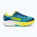 Scarpe da corsa per bambini HOKA Rincon 4 electric aqua/neon hoka citrus 2