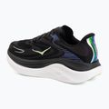 Scarpe da corsa uomo HOKA Skyward X 2 carbon black/neon nebula 3