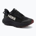 Scarpe da corsa donna HOKA Challenger 8 GTX black/varsity burgundy
