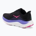 Scarpe da corsa donna Hoka Clifton 11 black/neon nebula 3