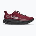Scarpe da corsa uomo HOKA Clifton 11 GTX varsity burgundy/carbon black 2