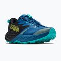 Scarpe da corsa per bambini HOKA Speedgoat 7 black/night glow blue