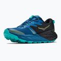 Scarpe da corsa per bambini HOKA Speedgoat 7 black/night glow blue 4
