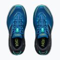 Scarpe da corsa per bambini HOKA Speedgoat 7 black/night glow blue 8