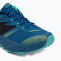 Scarpe da corsa per bambini HOKA Speedgoat 7 black/night glow blue 7