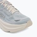 Scarpe da corsa donna HOKA Bondi 9 GLM alabaster/mineral blue 7