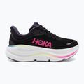 Scarpe da corsa donna HOKA Bondi 9 black/neon dragonfruit 2