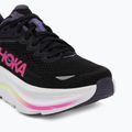 Scarpe da corsa donna HOKA Bondi 9 black/neon dragonfruit 7