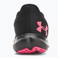 Scarpe da corsa da donna Under Armour Charged Speed Swift nero/nero/super rosa 6