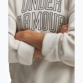 Felpa donna Under Armour Rival Fleece Varsity Crew Summit White/Black 4