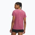 Maglietta da allenamento donna Under Armour Tech Twist fuchsia dusk/white 2