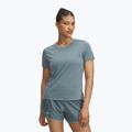 Maglietta da corsa donna Under Armour Launch jasper blue/reflective