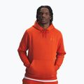 Felpa da uomo Under Armour Essential Fleece Hoodie surplus orange/surplus orange