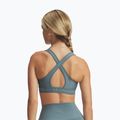 Reggiseno sportivo Under Armour Crossback Mid jasper blue/serpentine 2