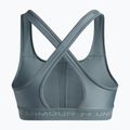 Reggiseno sportivo Under Armour Crossback Mid jasper blue/serpentine 4