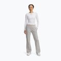 Pantaloni donna Under Armour Rival Fleece Piped mod gray light heather white 2