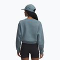 Felpa donna Under Armour Rival Fleece Piped Crew jasper blue/white 2
