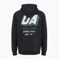 Felpa da uomo Under Armour Rival Fleece HBR Logo Hoodie nero/bianco 5