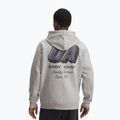 Felpa da uomo Under Armour Rival Fleece HBR Logo Hoodie mod gray light heather/castlerock 2