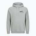 Felpa da uomo Under Armour Rival Fleece HBR Logo Hoodie mod gray light heather/castlerock 4